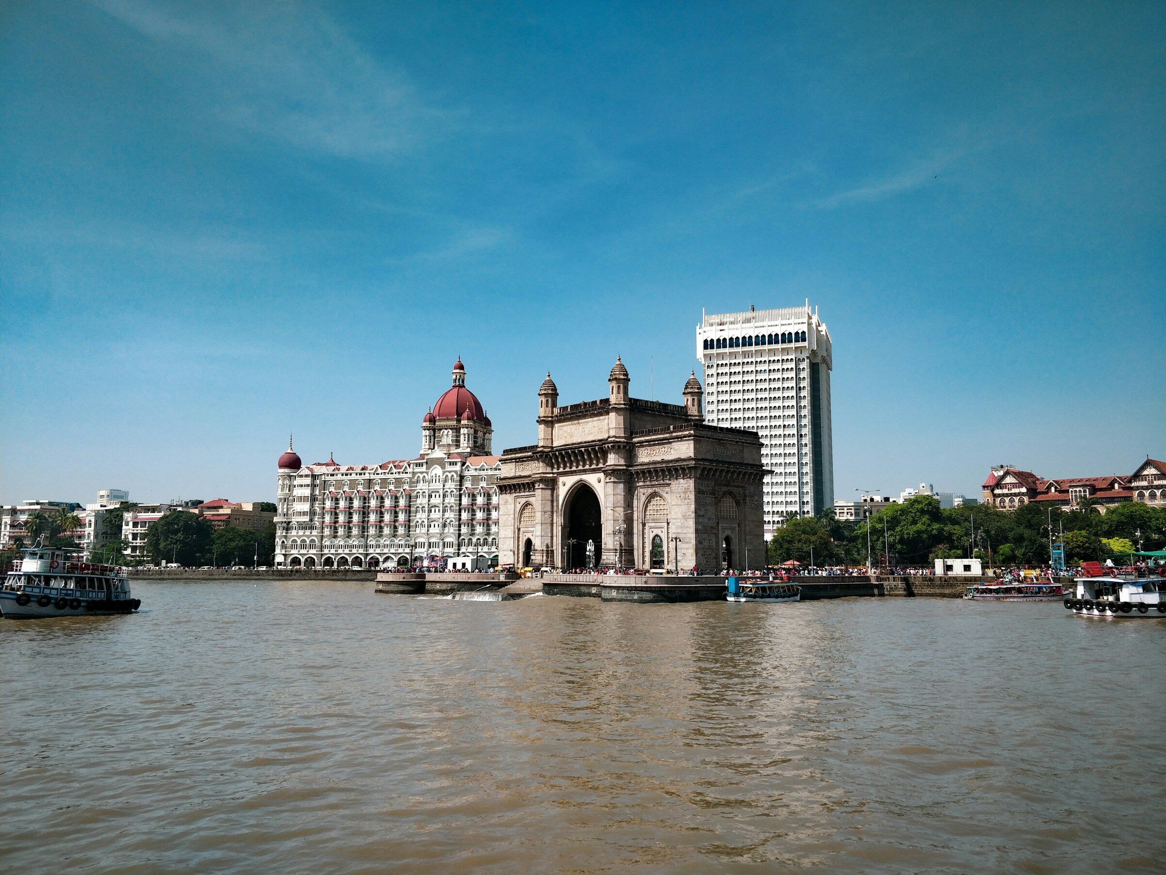 The Gateway of India on the Mumbai waterfront