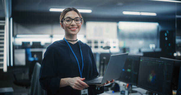 Engineer monitoring a live web application