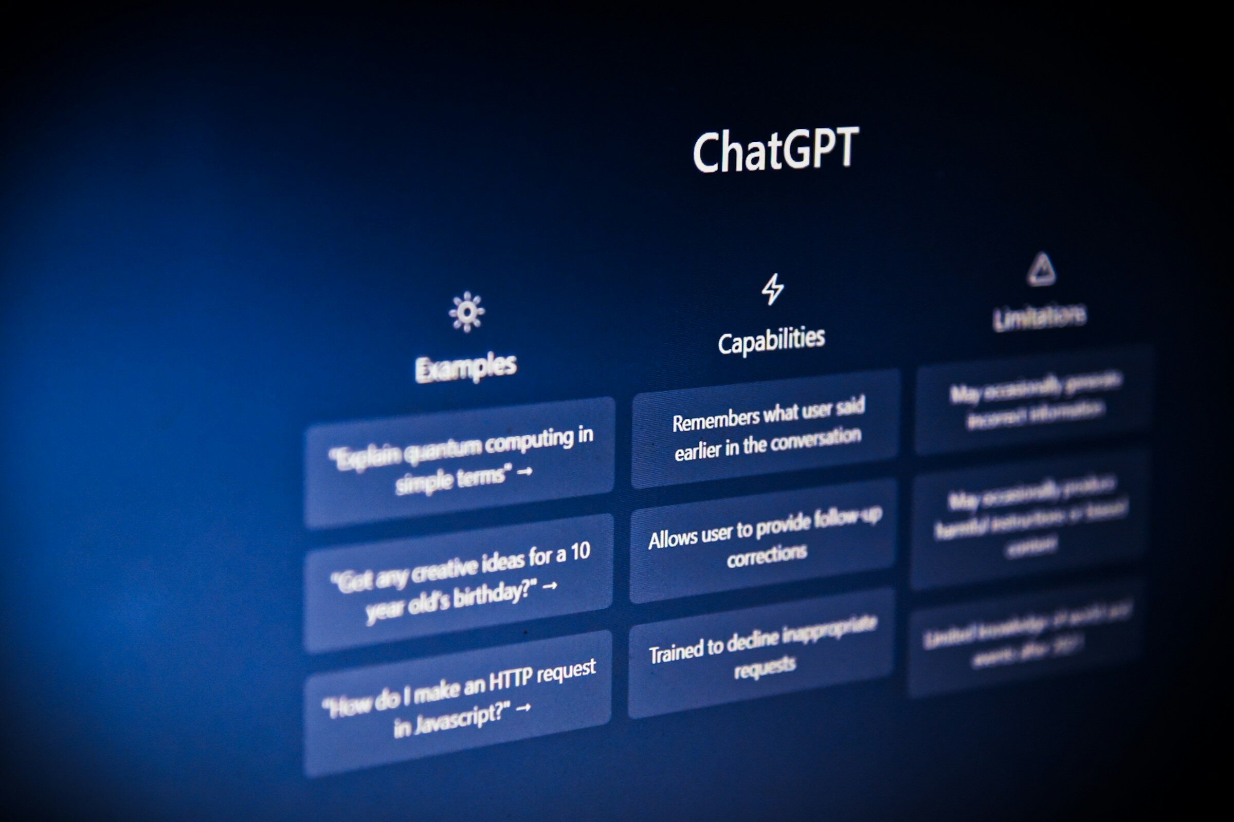 An AI assistant interface, the new front door to search